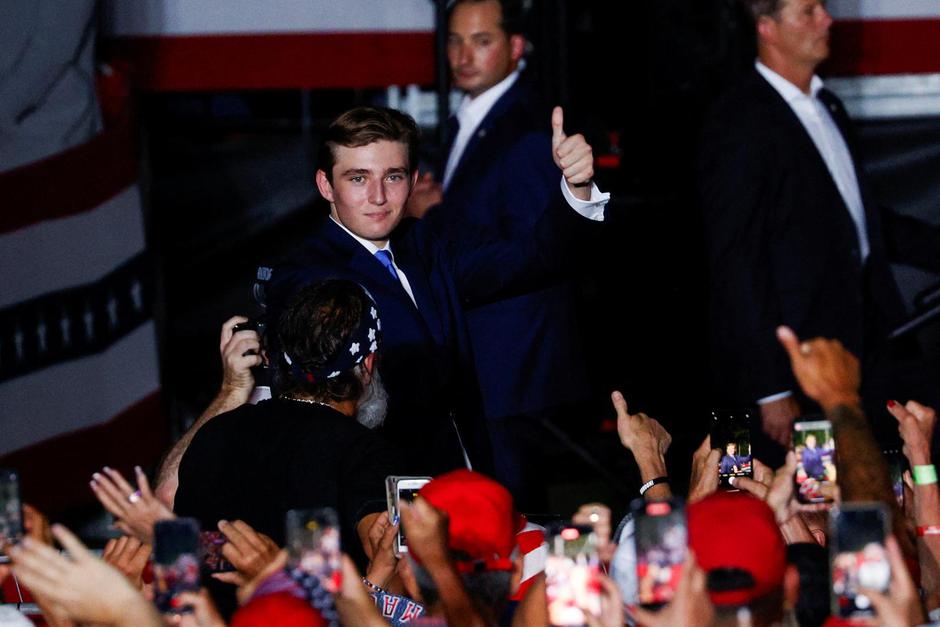 Republican presidential candidate and former U.S. President Trump holds campaign rally in Doral