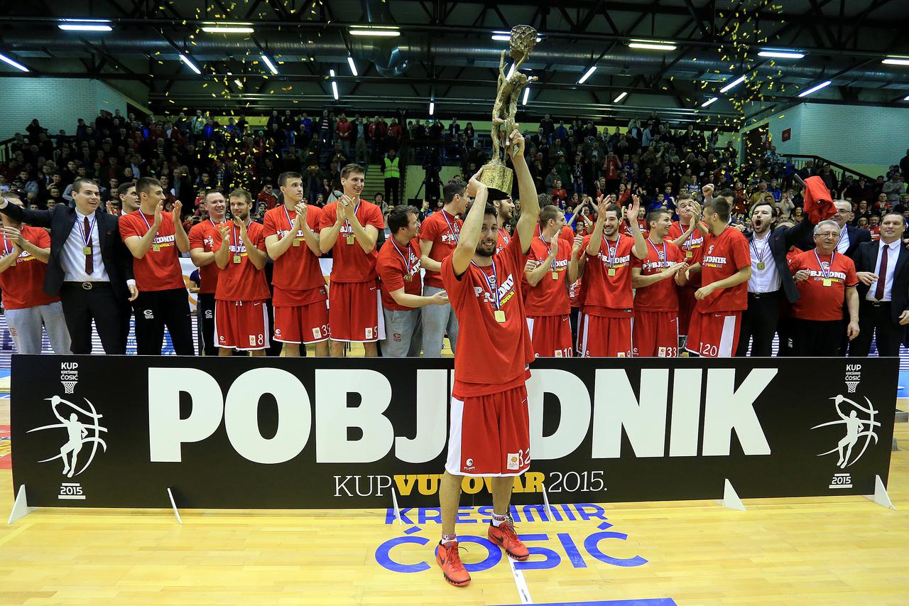 19.02.2014., sportska dvorana Borovo, Vukovar - Kup Kresimira Cosica, finale, KK Cedevita - KK Zadar. Cedevita je pobjednik zavrsnog turnira.  Photo: Davor Javorovic/PIXSELL