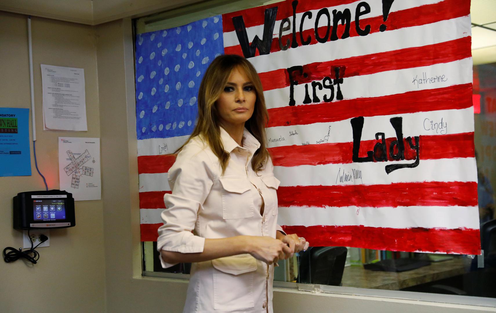 Melania Trump, koja je utjecala na svog supruga te je on u srijedu potpisao izvršnu uredbu kojom ukida odvajanje obitelji ilegalnih migranata, krenula je u četvrtak ujutro u Teksas.