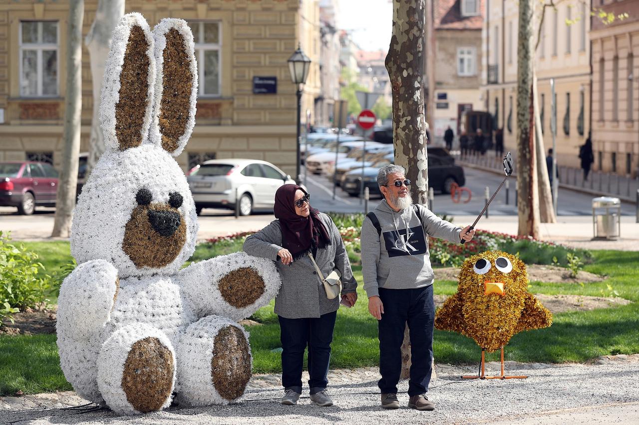 Zagreb: Jelaèiæev trg i Zrinjevac u uskrsnom ruhu