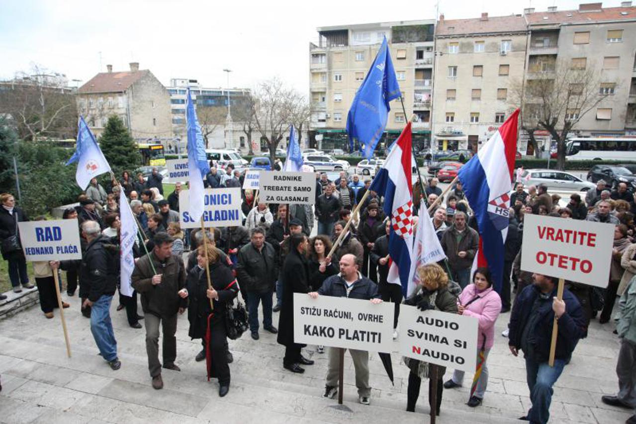 dalmacijavino,štrajk,prosvjed