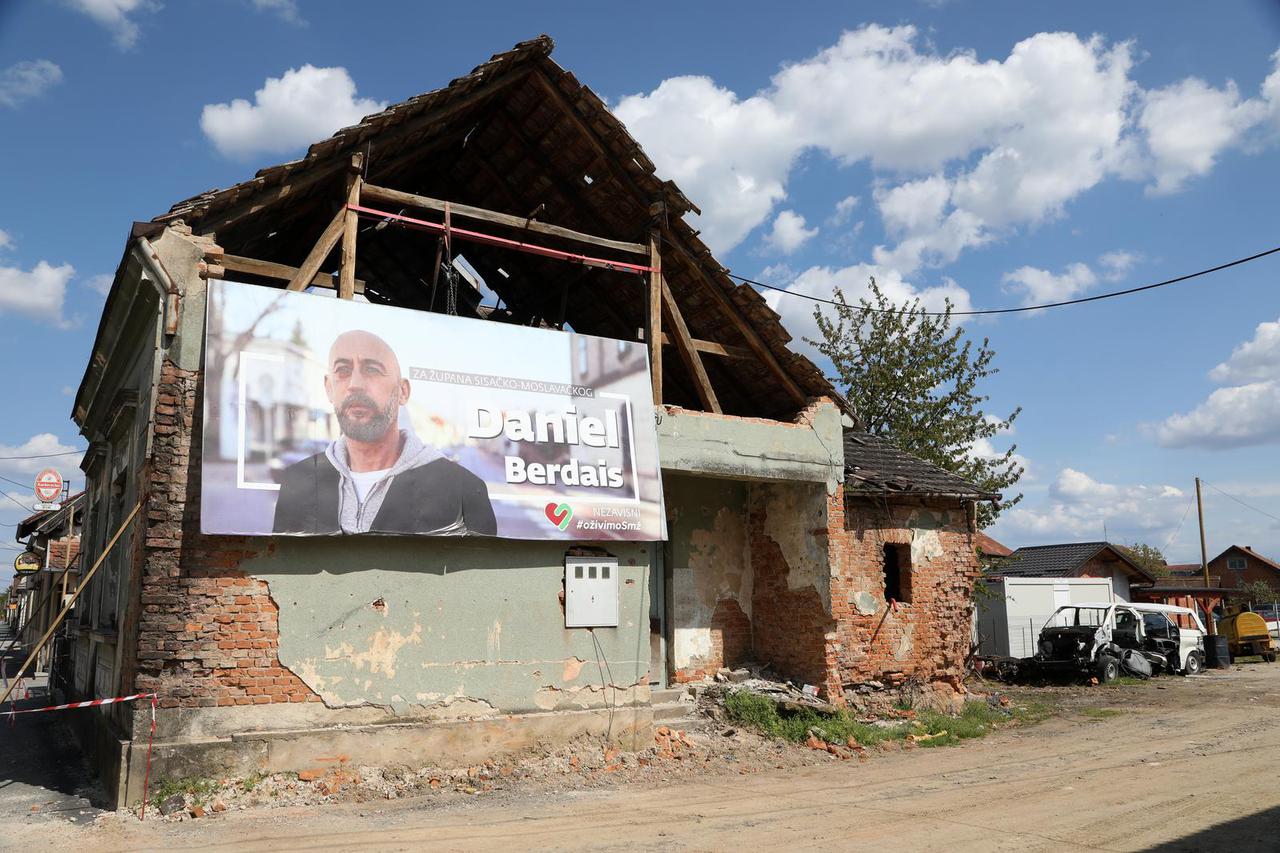 S oštećenih kuća političari pozivaju na izbore, a stanovnici Banije snalaze se kako tko umije