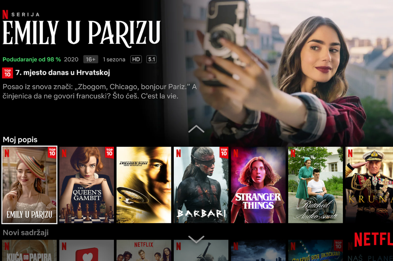 Netflix na hrvatskom jeziku