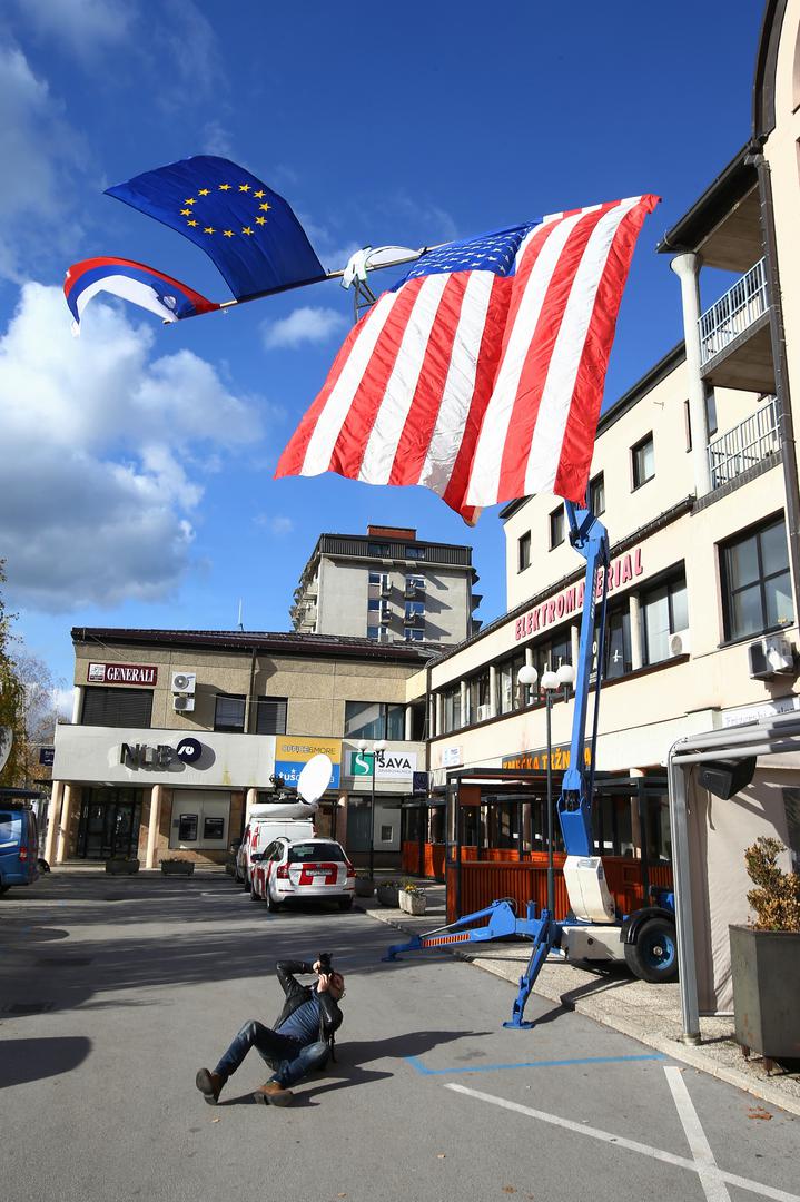 09.11.2016., Sevnica, Slovenija - Gradic Sevnica u Sloveniji rodno je mjesto Melanije Trump, supruge buduceg americkog predsjednika Donalda Trumpa. Melania je rodjena u Selnici i do 15. godine zivota zivjela je u tom malom mjestu, nekoc jednom od tri industrijska mjesta Slovenije. Malo tko se sjeca Melanije u Selnici, ali znaju njezine roditelje koji jos uvijek ondje zive. rPhoto: Zeljko Lukunic/PIXSELL 