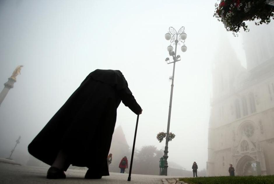 Zagreb: Gusta magla prekrila grad