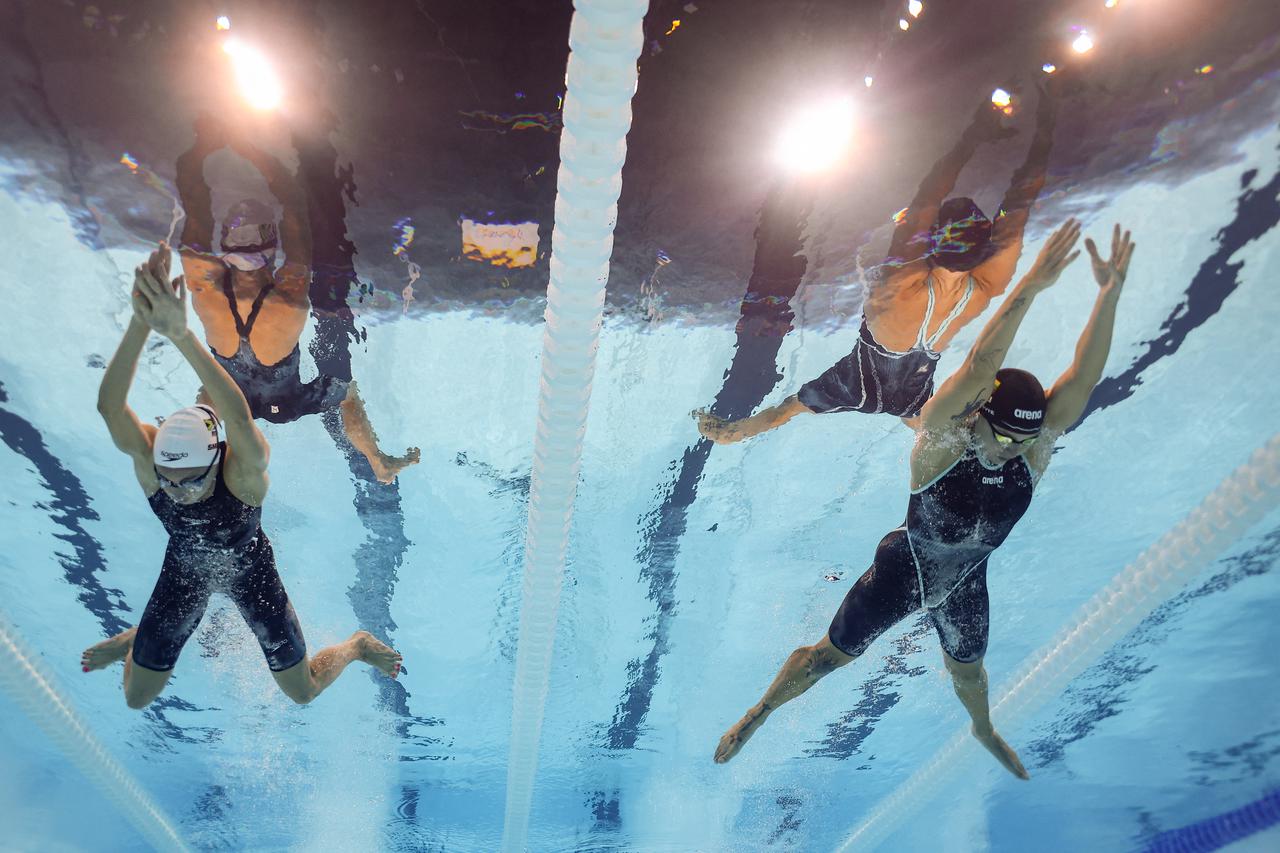 Swimming - Women's 100m Breaststroke - Heats