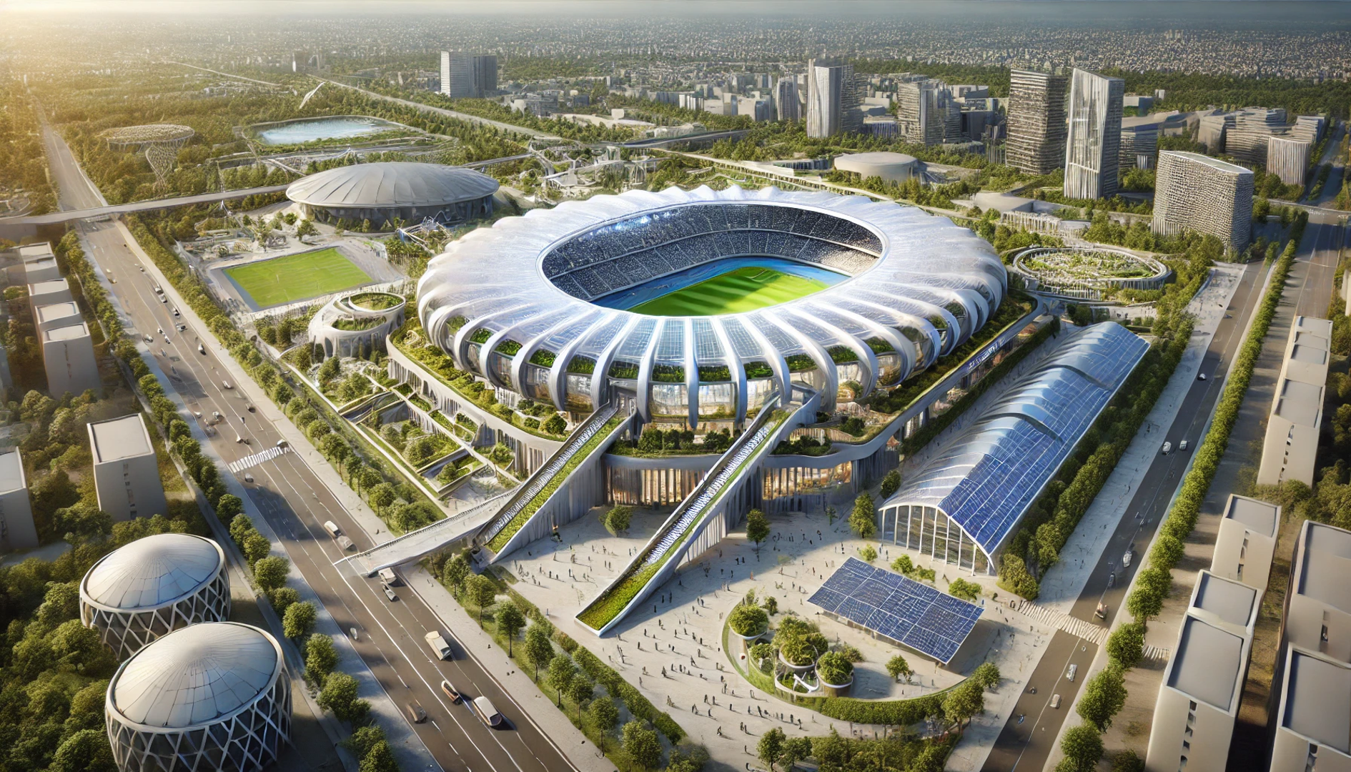 Budući stadion u Kranjčevićevoj ulici nalazi se na mjestu sadašnjeg. Osmišljen kako bi odao počast povijesnom značaju zdanja, naglasak stavlja na zelene površine i pametna rješenja u upravljanju urbanim prostorima.