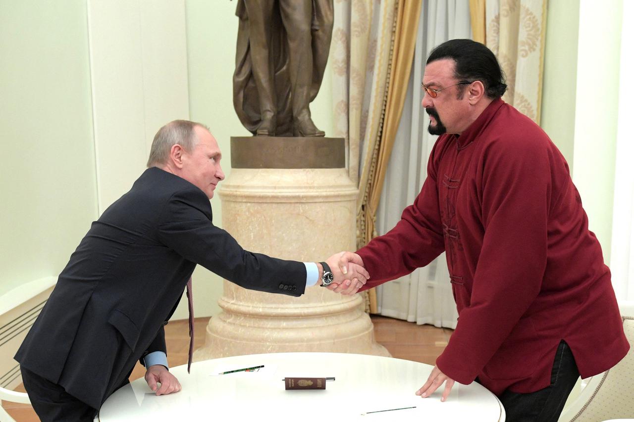 Steven Seagal i Vladimir Putin