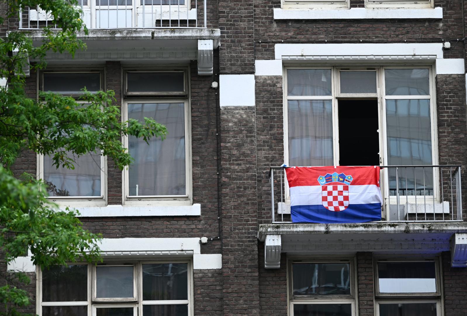 18.06.2023.,Rotterdam, Nizozemska - Navijacko ozracje u centru grada uoci vecerasnje utakmice finala Lige nacija izmedju Hrvatske i Spanjolske Photo: Marko Lukunic/PIXSELL