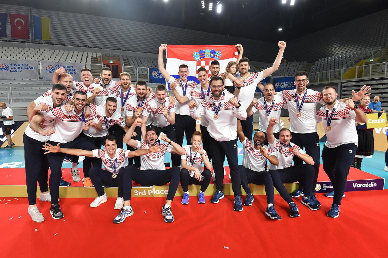 Varaždin: Dodjela medalja na završnom turniru Zlatne skupine Europske lige