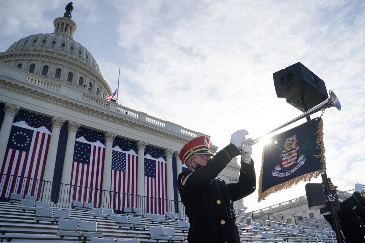 Dress Rehearsal Ahead of Biden Inauguration