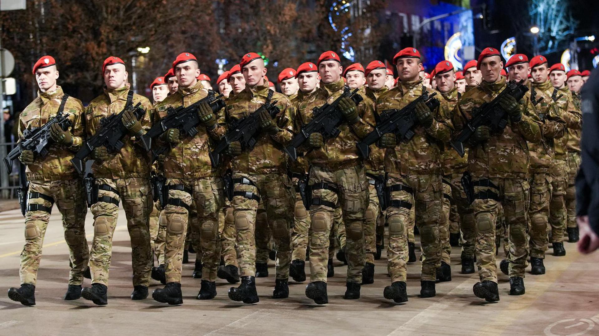 09.01.2025., Banja Luka, Bosna i Hercegovina - Povodom Dana Republike Srpske u Banja Luci se odrzava svecani defile u kojem sudjeluje ukupno 3.400 ljudi. Photo: Dejan Rakita/PIXSELL