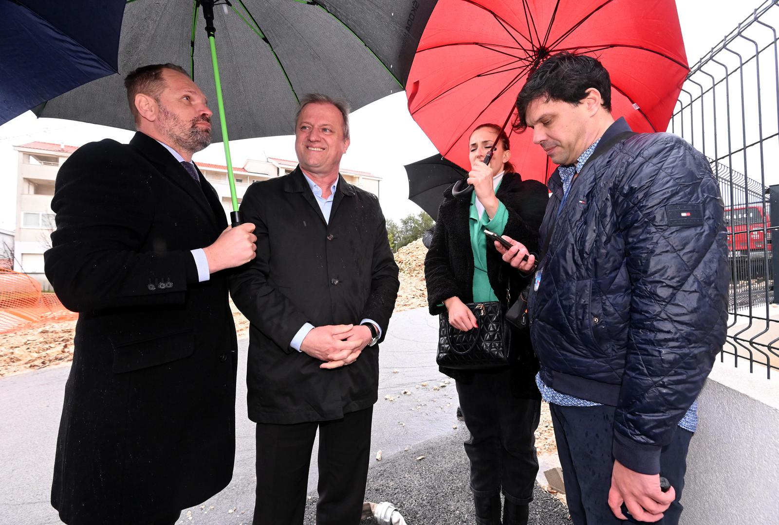 11.03.2024., Zadar - Posljedice jakjon nevremena i kise koja je pala 164 litre po cetvornom metru. Photo: Dino Stanin/PIXSELL