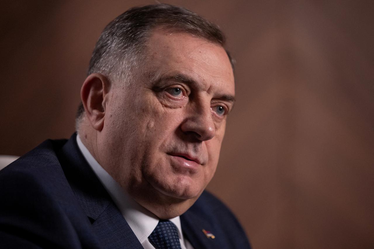 FILE PHOTO: Interview with President of Republika Srpska Dodik, in Banja Luka