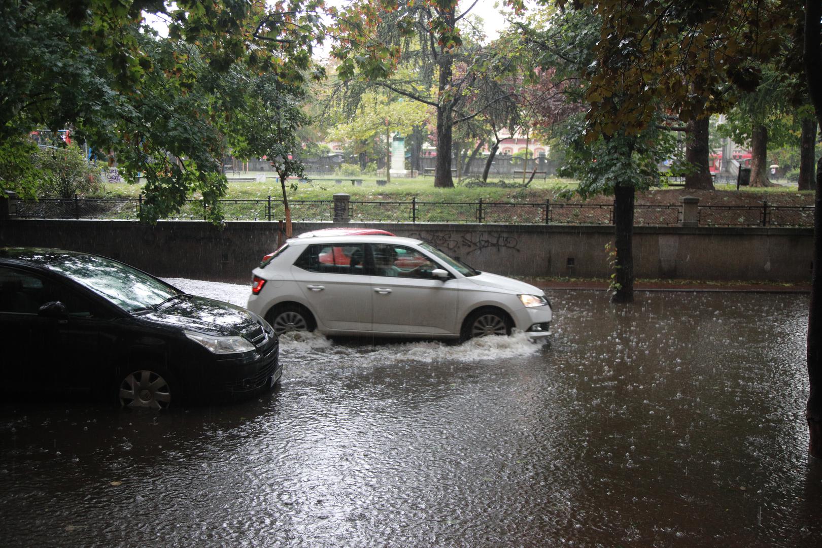 05, August, 2023, Belgrade - A severe storm hit Belgrade..  05, jul, 2023, Beograd - Jako nevreme je pogodilo Beograd.  Photo: Milos Tesic/ATAImages/PIXSELL