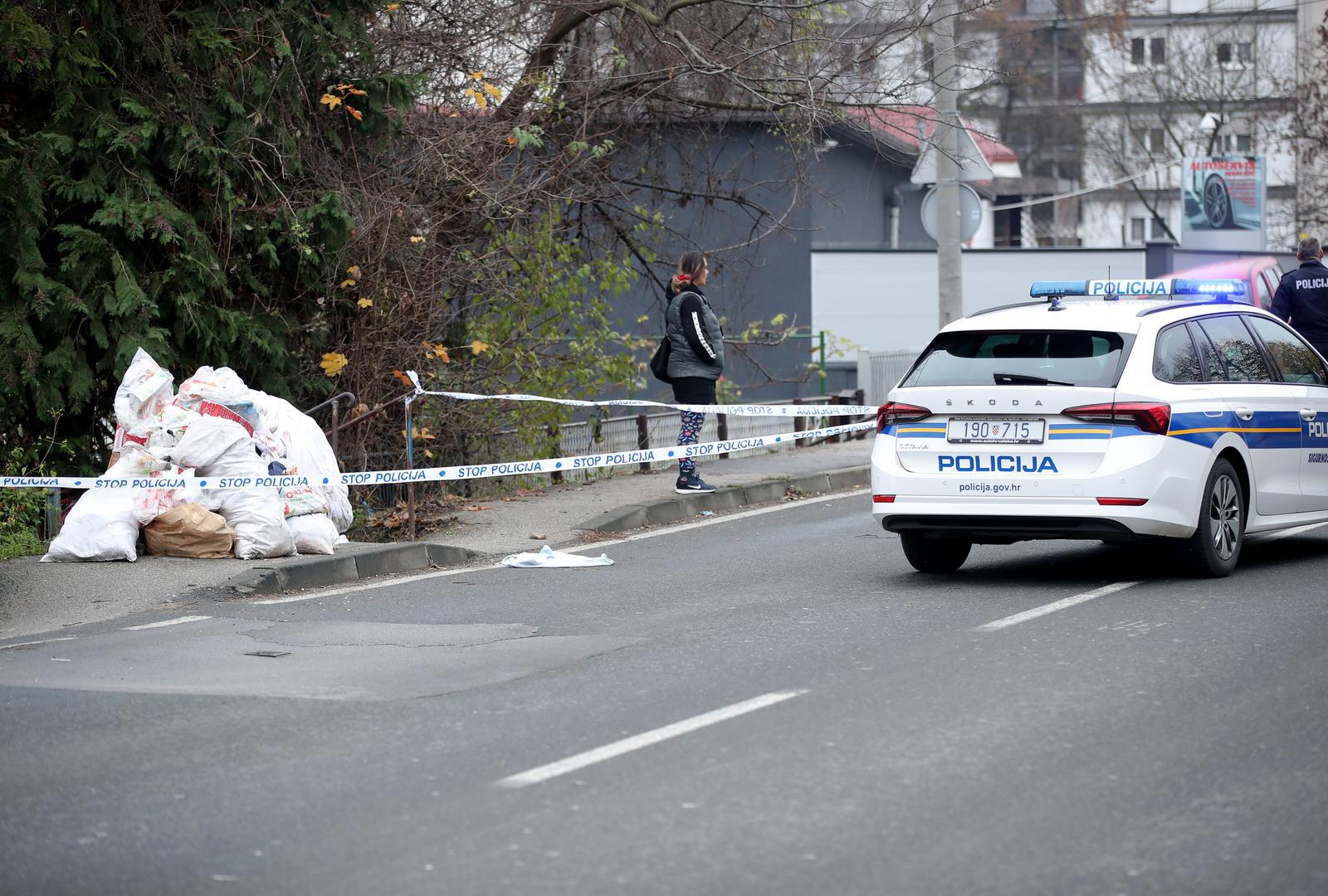 07.12.2022., Zagreb - Policija je blokirala Donje Svetice te ogradila prometnicu policijskim trakama Photo: Matija Habljak/PIXSELL