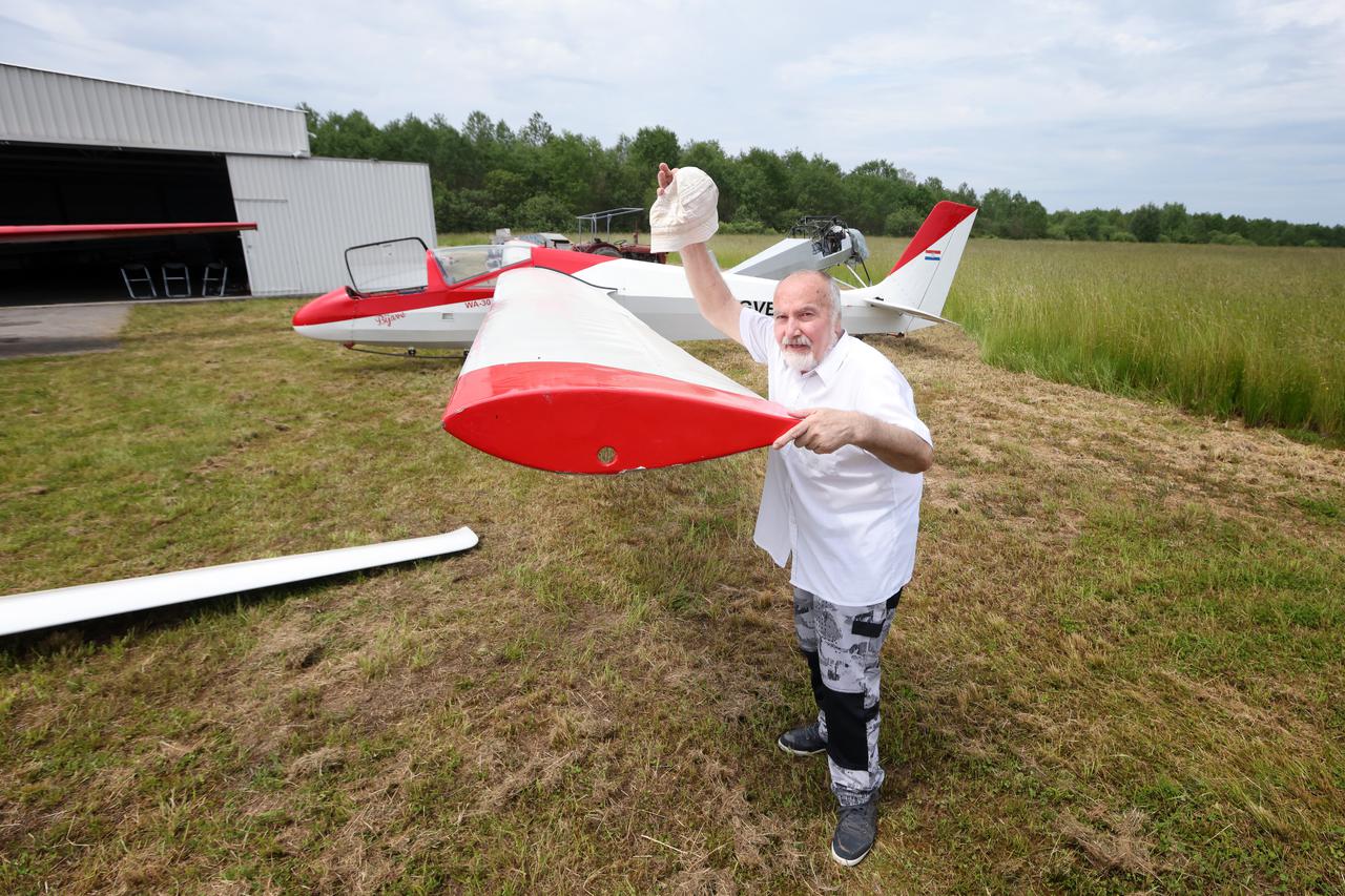 Zagreb: Pilot sportske jedrilice Ivan Petak