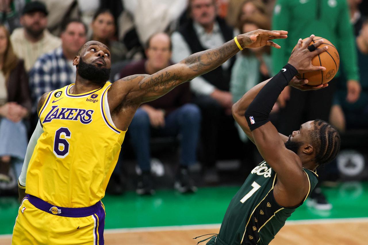 NBA: Los Angeles Lakers at Boston Celtics