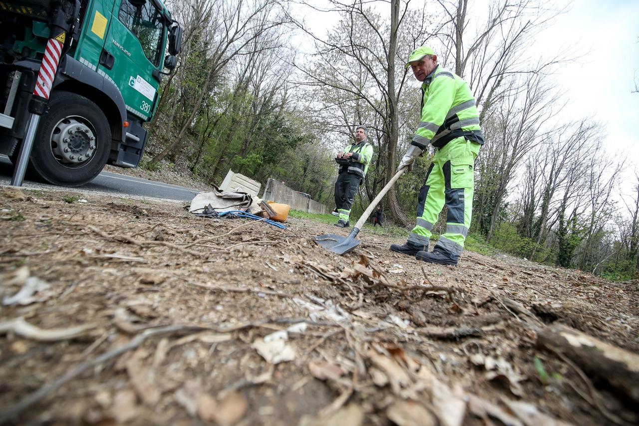 Akcija čišćenja povodom Dana planeta Zemlje i 40. rođendana PP Medvednica