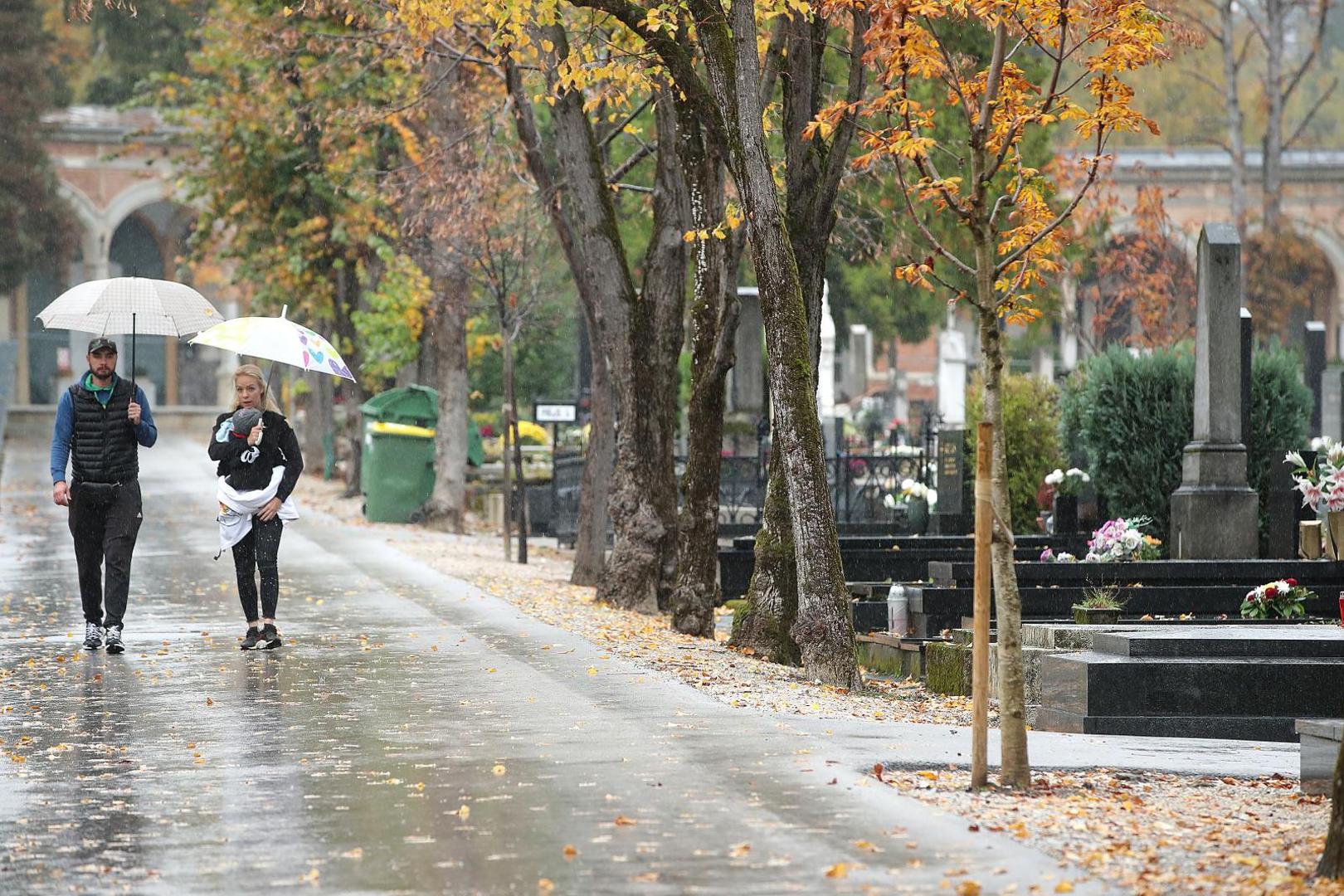 27.10.2020., Zagreb - Gradsko groblje Mirogoj. 
Photo: Goran Stanzl/PIXSELL