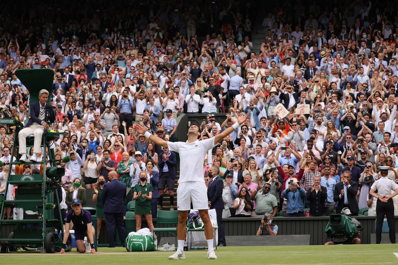 ?okovi? šesti put osvojio Wimbledon