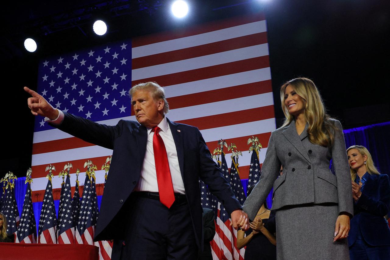 2024 U.S. Presidential Election Night, at Palm Beach County Convention Center, in West Palm Beach, Florida