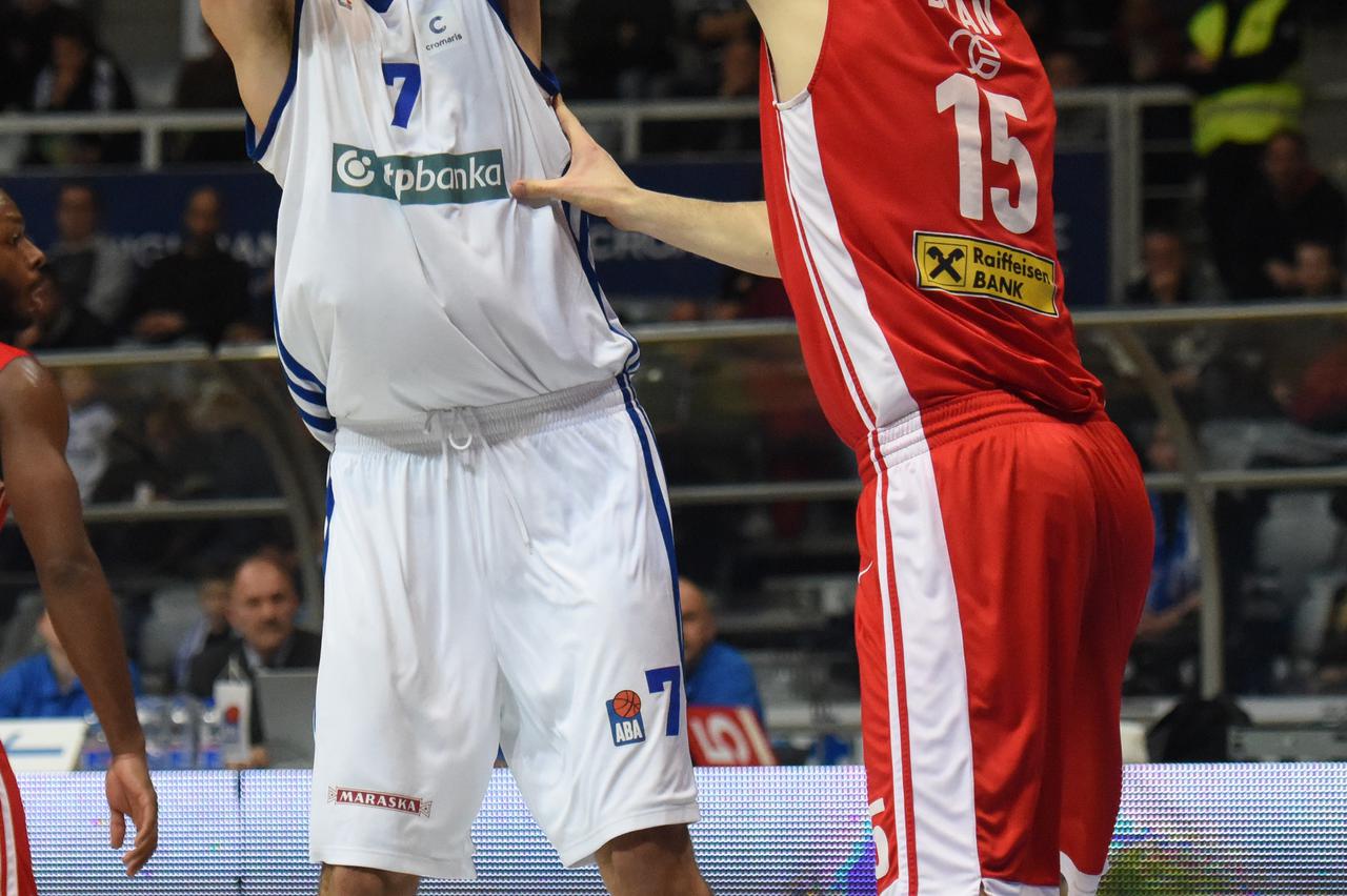 17.01.2016., Zadar - 20. kolo ABA lige, Zadar - Cedevita. Filip Kraljevic.  Photo: Dino Stanin/PIXSELL