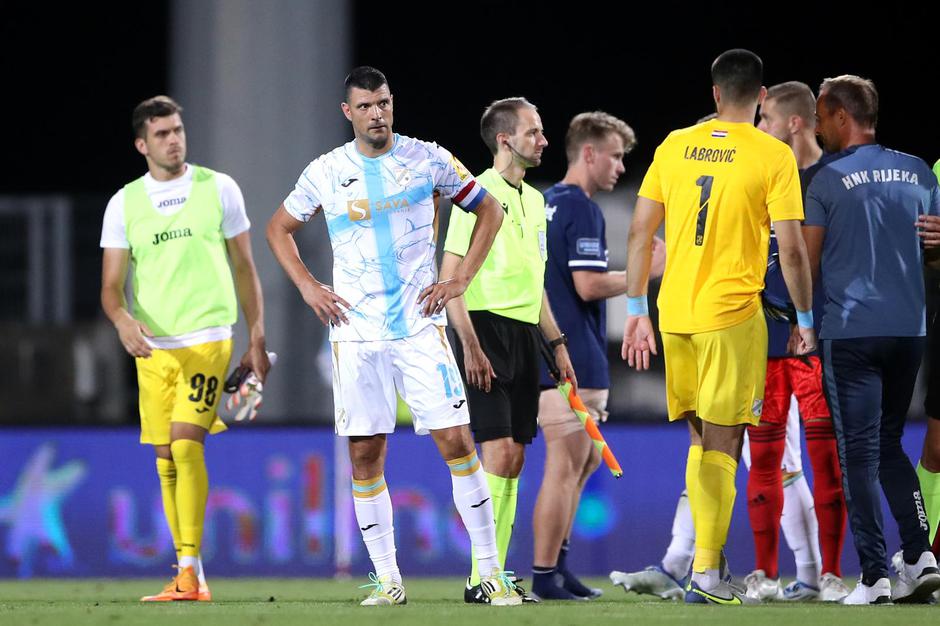 Prva utakmica 2. pretkola UEFA Konferencijske lige HNK Rijeka - Djurgardens