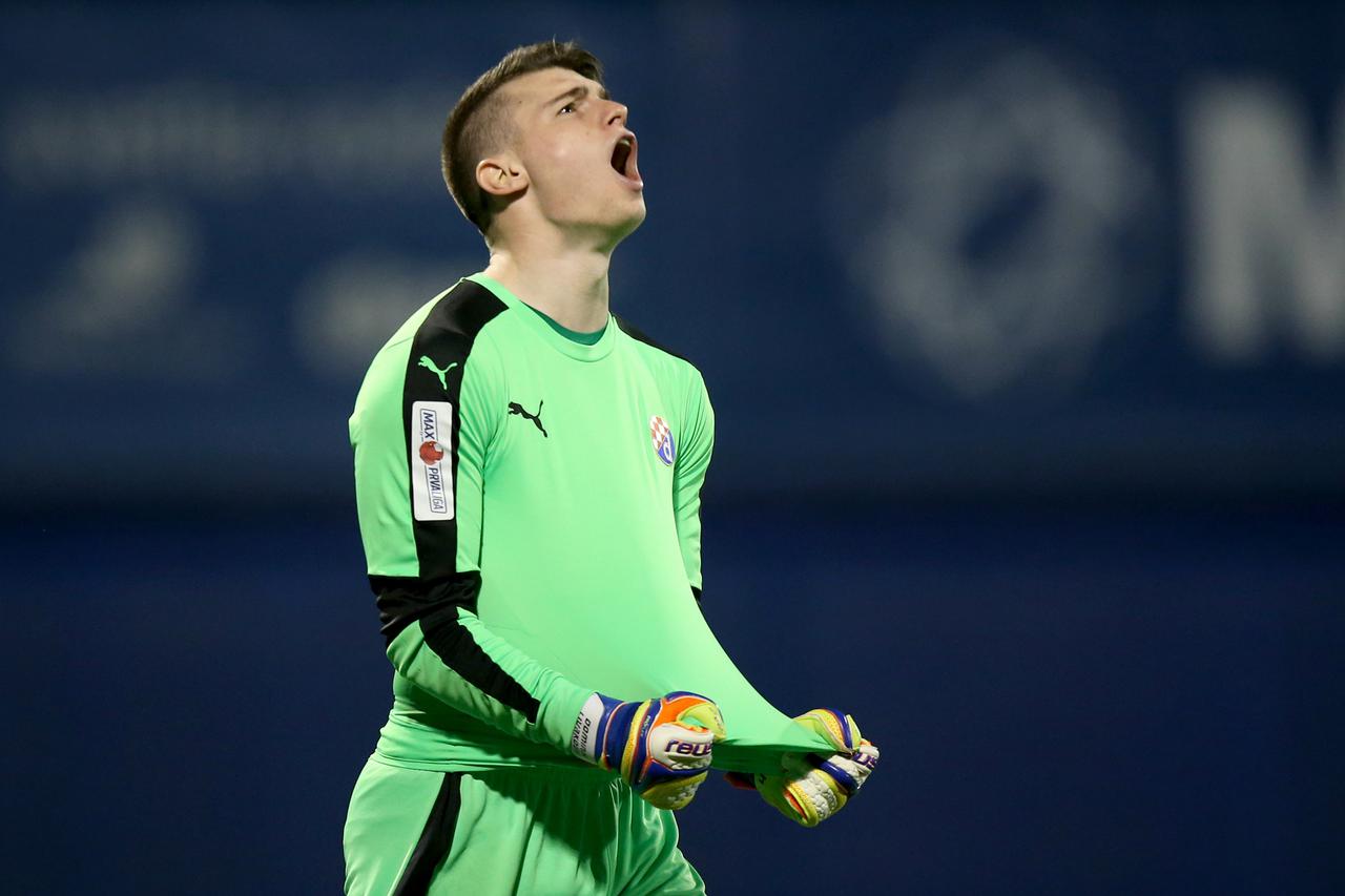 01.04.2017., stadion Maksimir, Zagreb - MAXtv 1. HNL, 26. kolo, GNK Dinamo - HNK Osijek. Dominik Livakovic Photo: Igor Kralj/PIXSELL