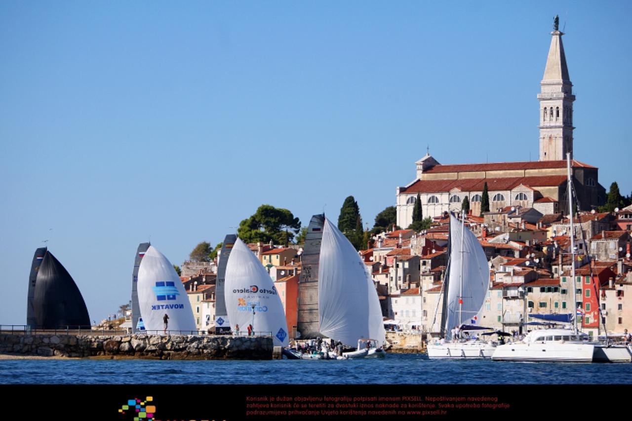 '01.10.2011., Rovinj - Prestizno jedrilicarsko natjecanje RC 44 cup. Cetvrti dan, flotno jedrenje.Russel Coutts Photo: Slavko Midzor/PIXSELL'