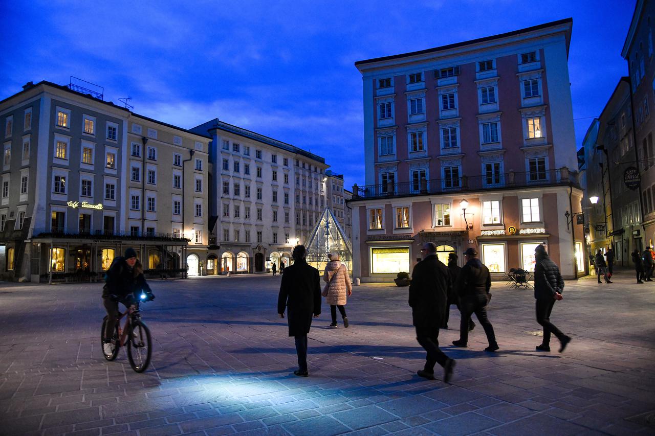 Centar grada Salzburga u Austriji