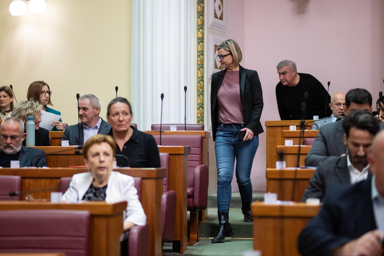 7.2.2024., Zagreb - Dolazak saborskih zastupnika na sjednicu. Photo: Neva Zganec/PIXSELL