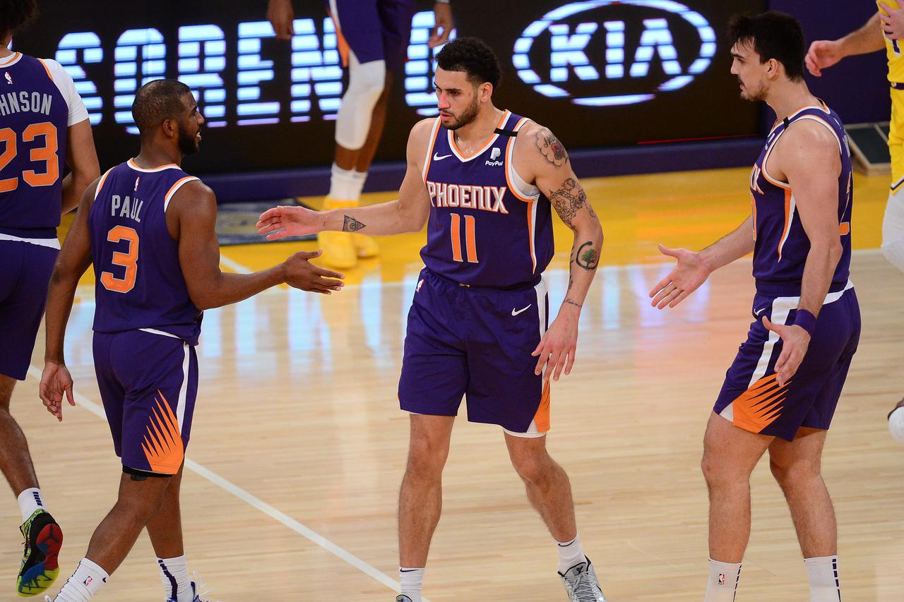 NBA: Phoenix Suns at Los Angeles Lakers