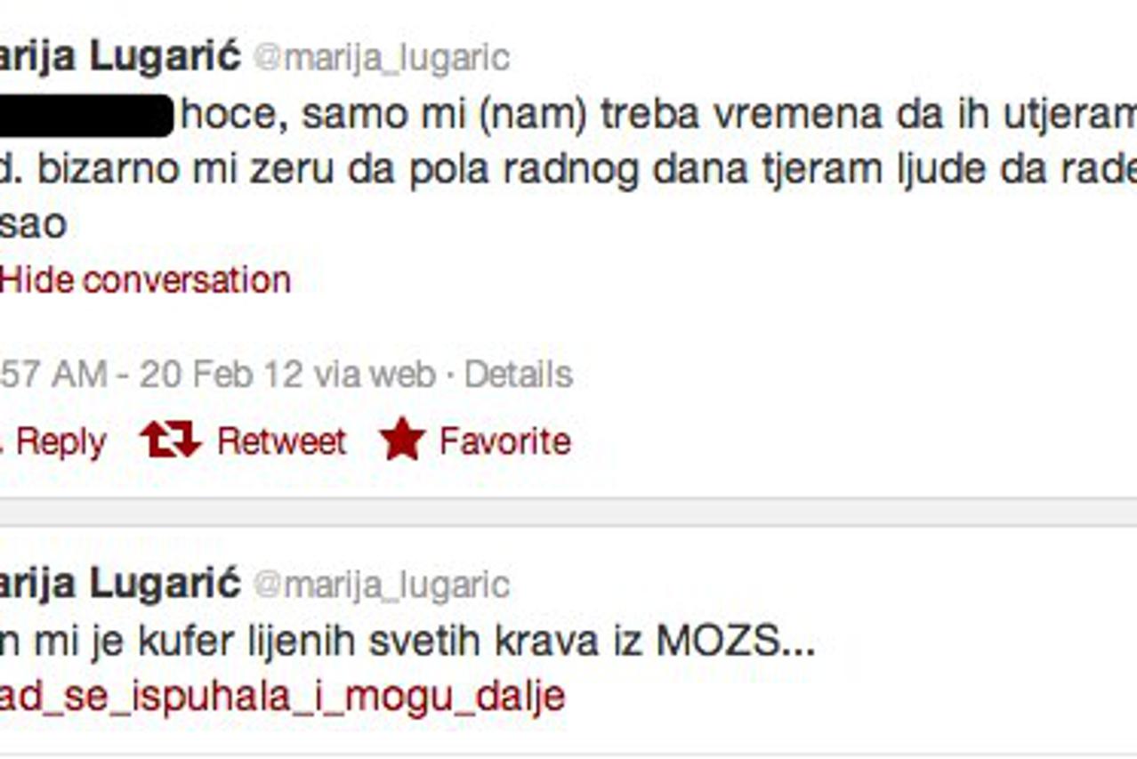 twitter, marija lugarić