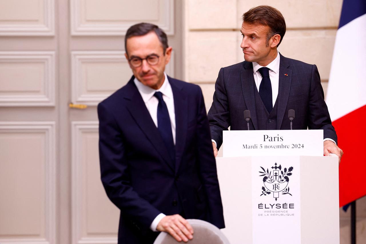 French President Macron meets Kazakh President Tokayev in Paris