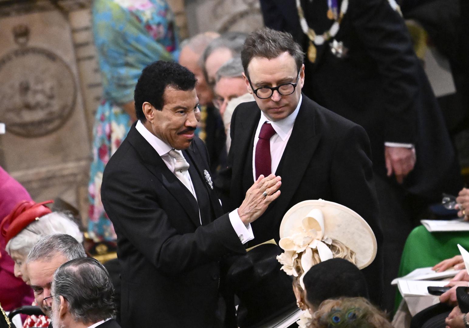 Lionel Richie arriving ahead of the coronation ceremony of King Charles III and Queen Camilla at Westminster Abbey, London. Picture date: Saturday May 6, 2023. Photo: Gareth Cattermole/PRESS ASSOCIATION