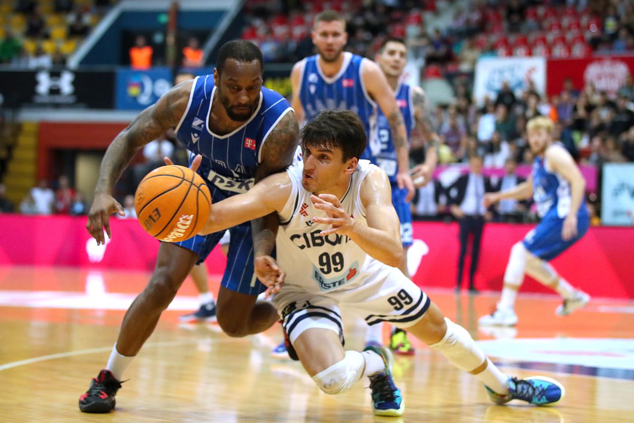 Prva utakmica doigravanja prvenstva Hrvatske za košarkaše, KK Cibona - KK Zadar