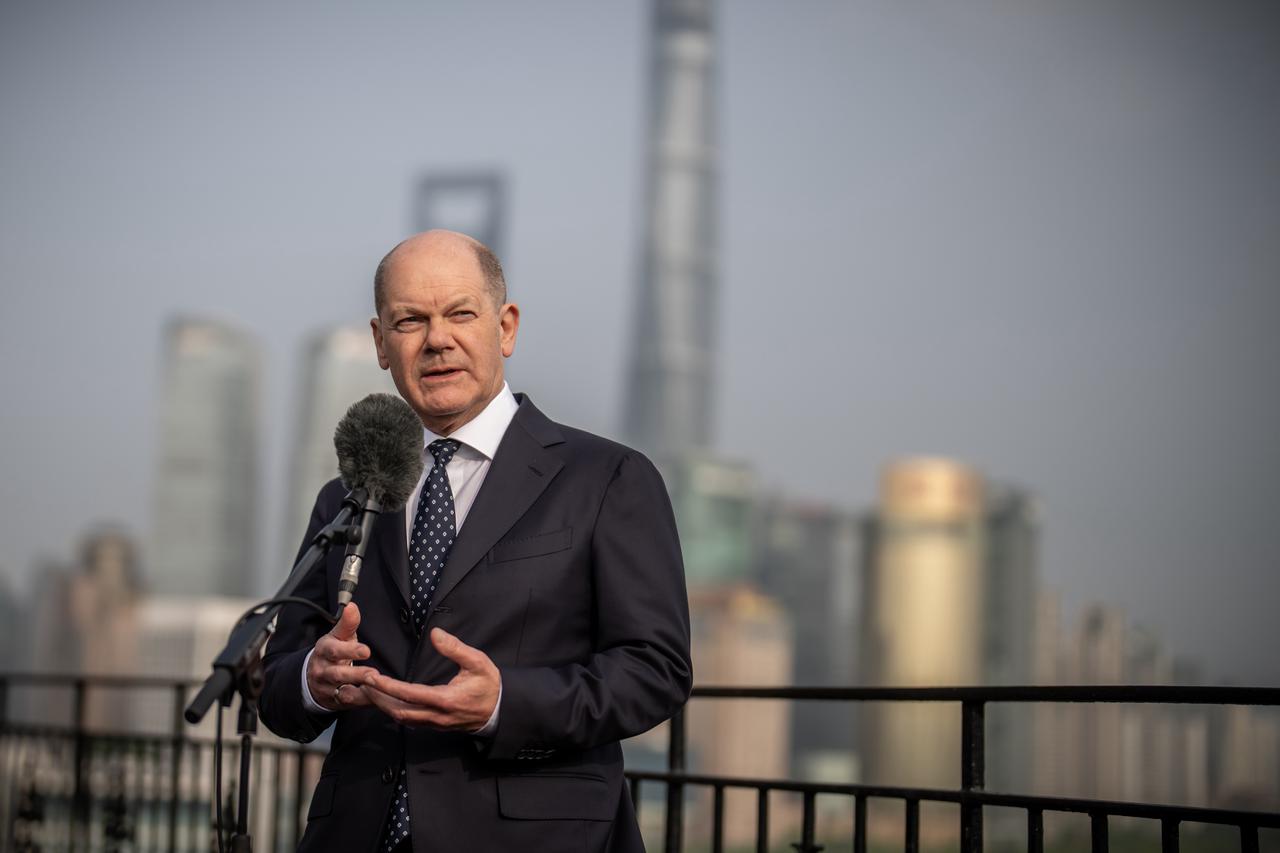 Chancellor Scholz in China