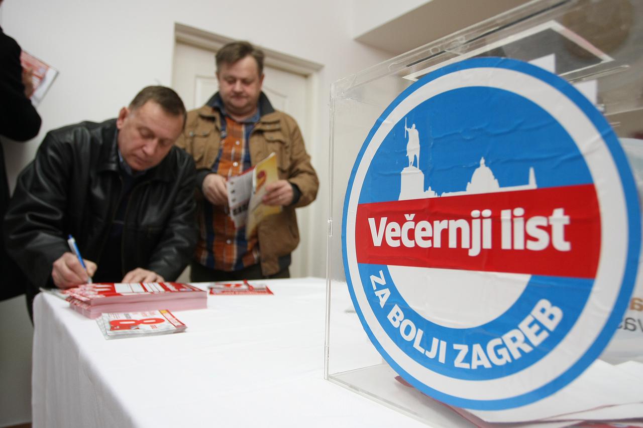 19.02.2014., Zagreb - Kvartovska tribina Vecernjeg lista za Gradsku cetvrt Novi Zagreb - zapad.  Photo: Grgur Zucko/PIXSELL