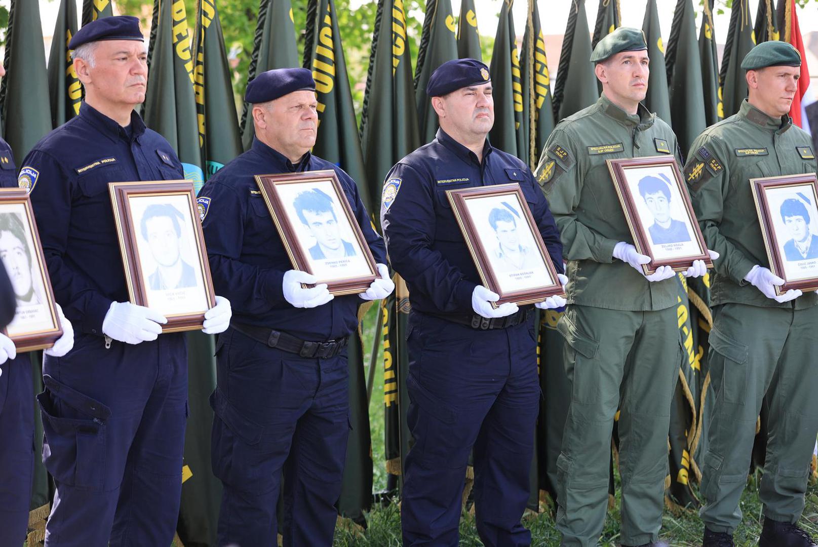 02.05.2022., Borovo - Obiljezavanje 31. obljetnice stradavanja dvanaestorice hrvatskih redarstvenika - Memorijal 12 redarstvenika.
  Photo: Davor Javorovic/PIXSELL