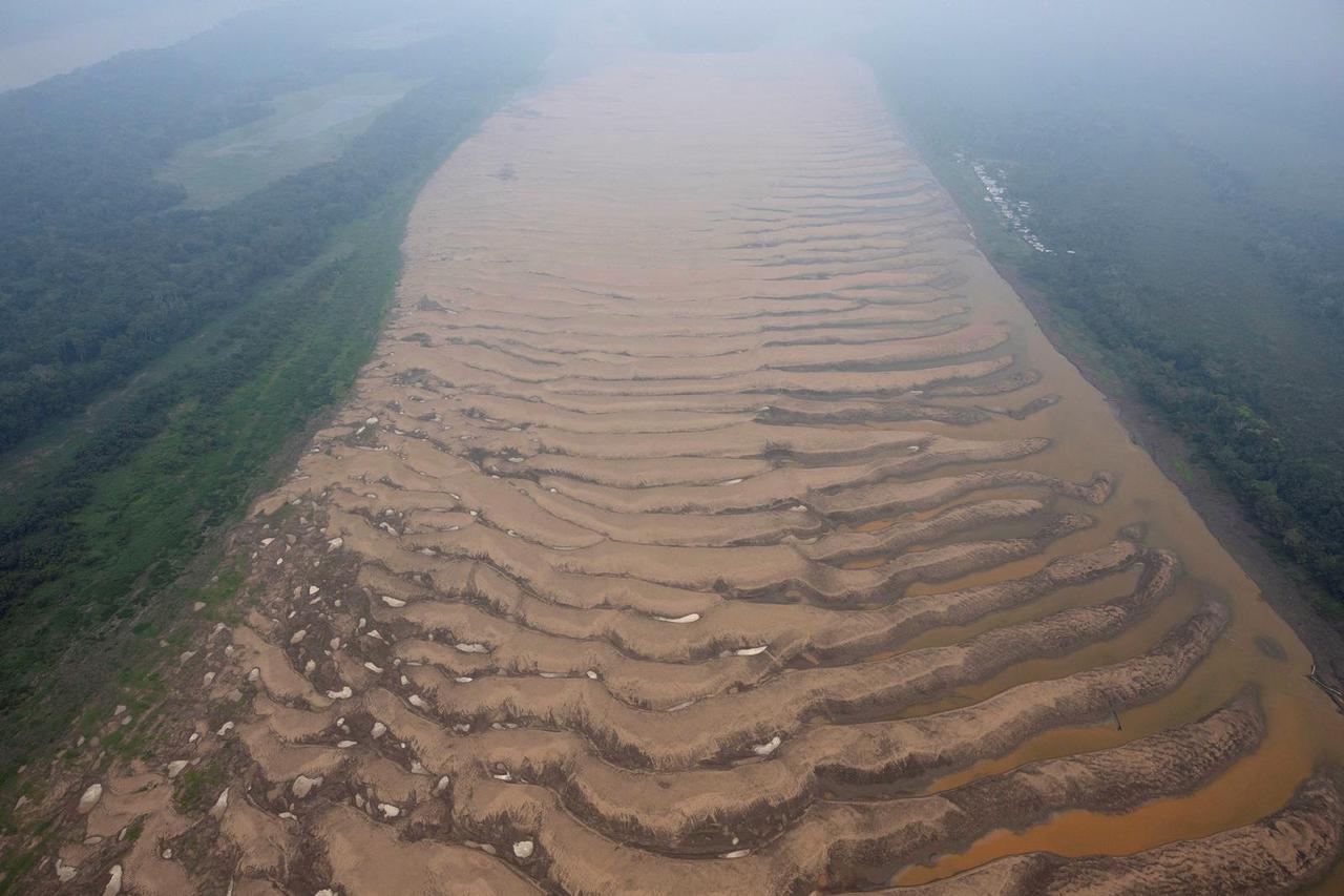 Severe drought hits Amazon rivers