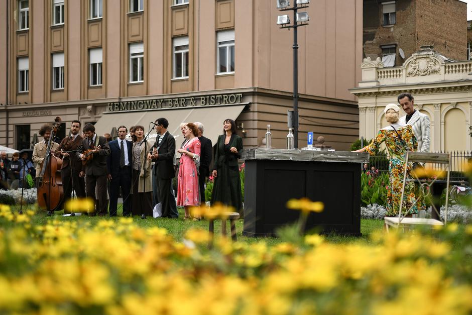 Zagreb: Dan otvorenog trga u organizaciji Hrvatskog narodnog kazališta