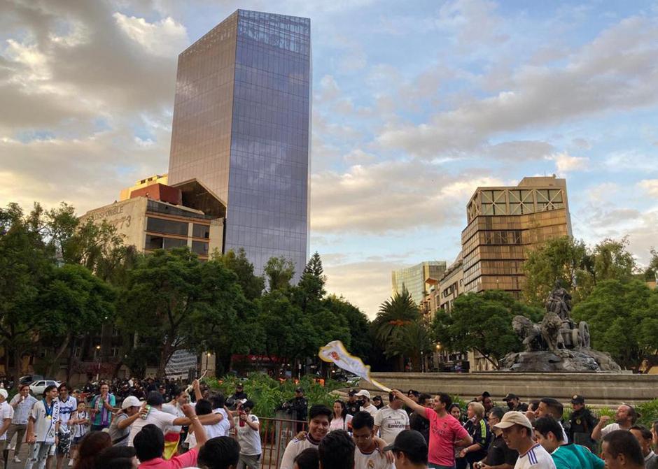 Fans gather for the Champions League Final - Liverpool v Real Madrid