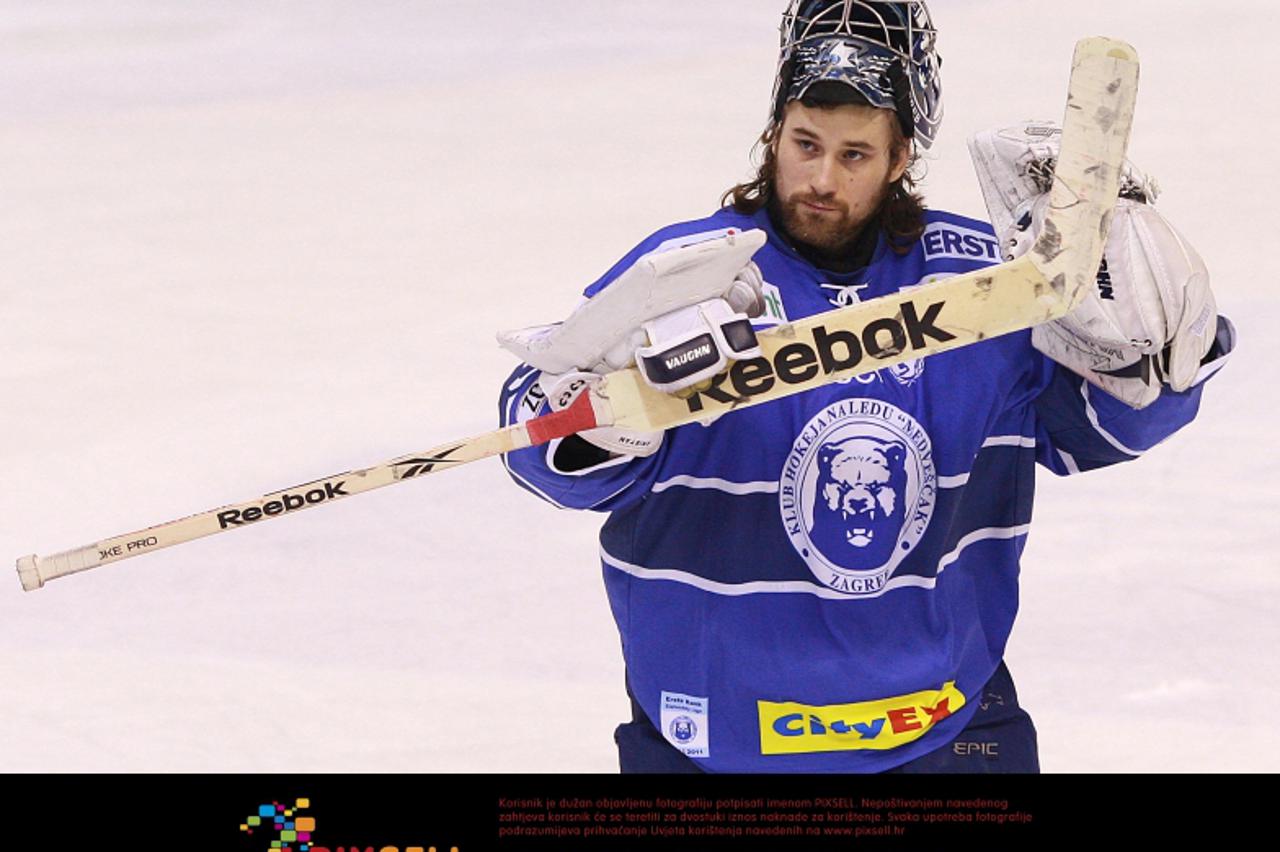 '01.03.2011., Dom sportova, Zagreb - Hokejaska utakmica cetvrtfinala EBEL lige, KHL Medvescak - Kac.Robert Kristan. Photo: Igor Kralj/PIXSELL'