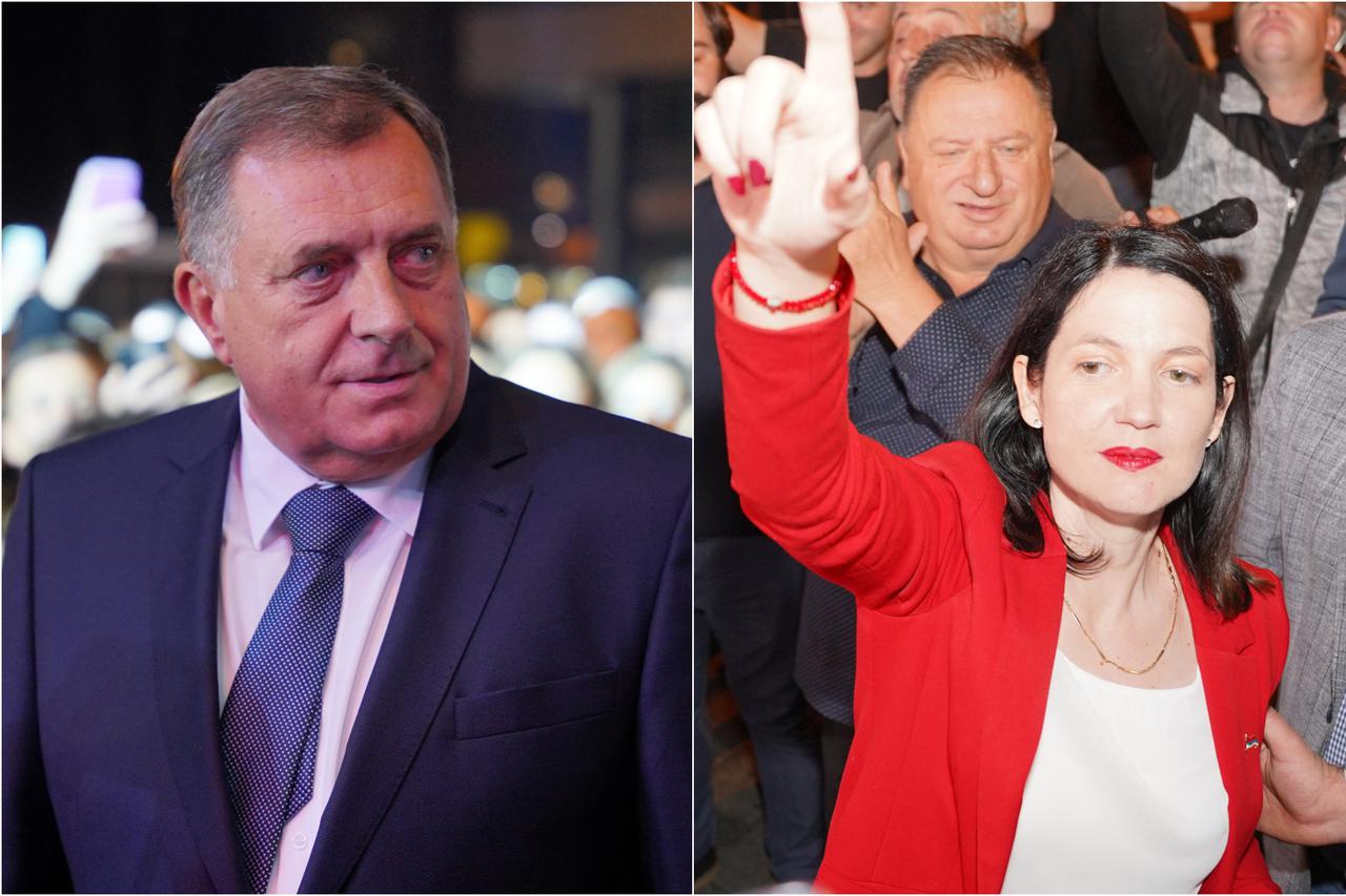 Milorad Dodik i Jelena Trivić