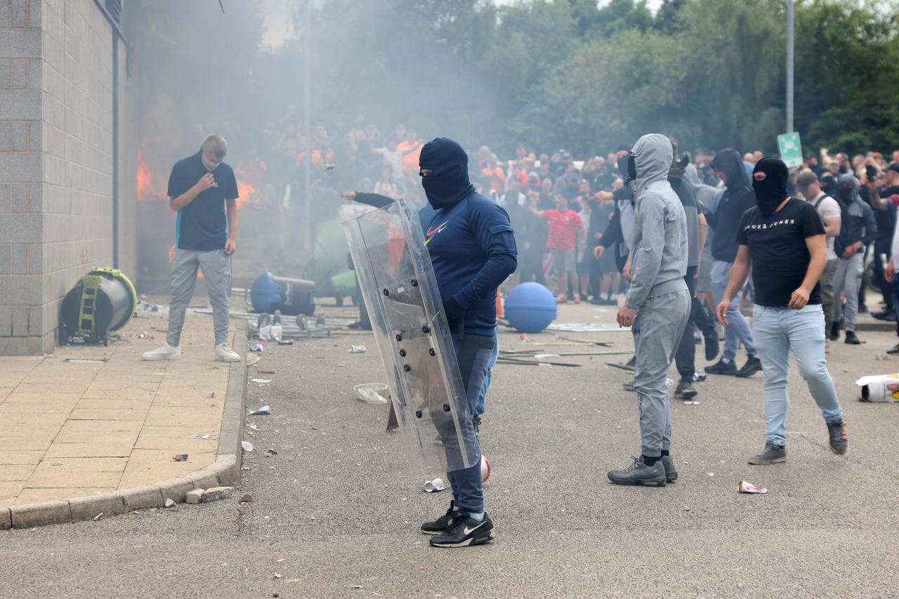 Anti-immigration protests continue to take place around the UK