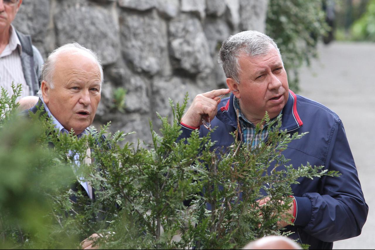 01.05.2014., Viskovo - Proslava prvog svibnja, Praznika rada u Ronjgima. Ministar Slavko Linic i poduzetnik Jozo Kalem