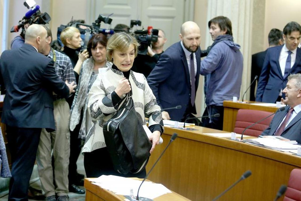 Vesna Pusić i Milanka Opačić 