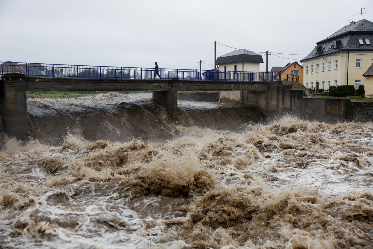 Floods hit Galati county in Romania