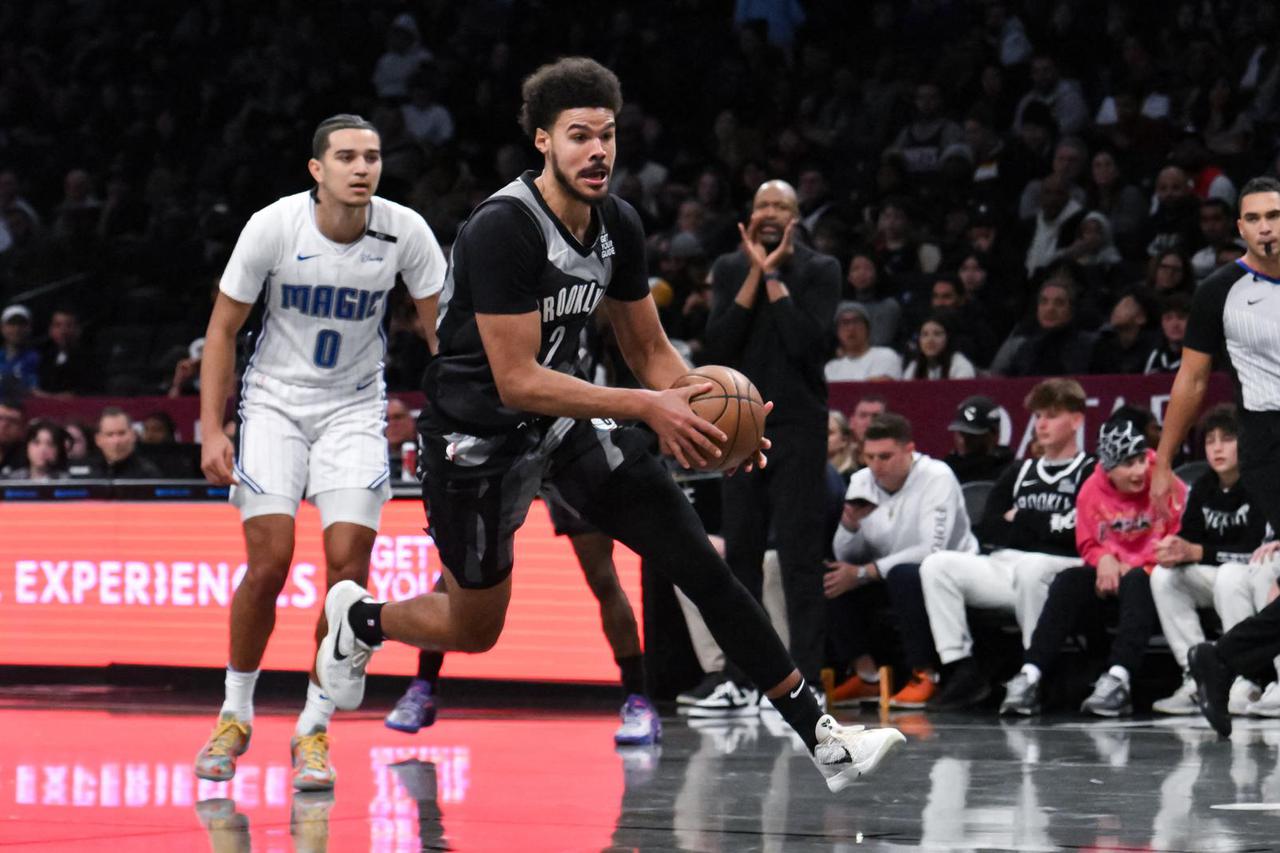 NBA: Orlando Magic at Brooklyn Nets